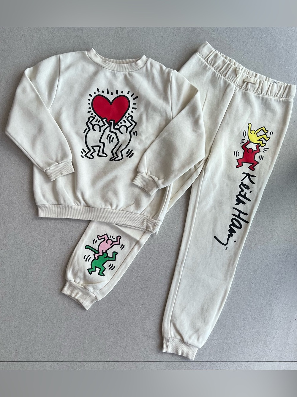 H&M x Keith Haring Kids Joggers & Sweater bundle